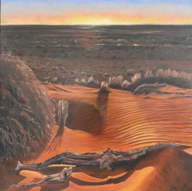 Sunset Simpson Desert